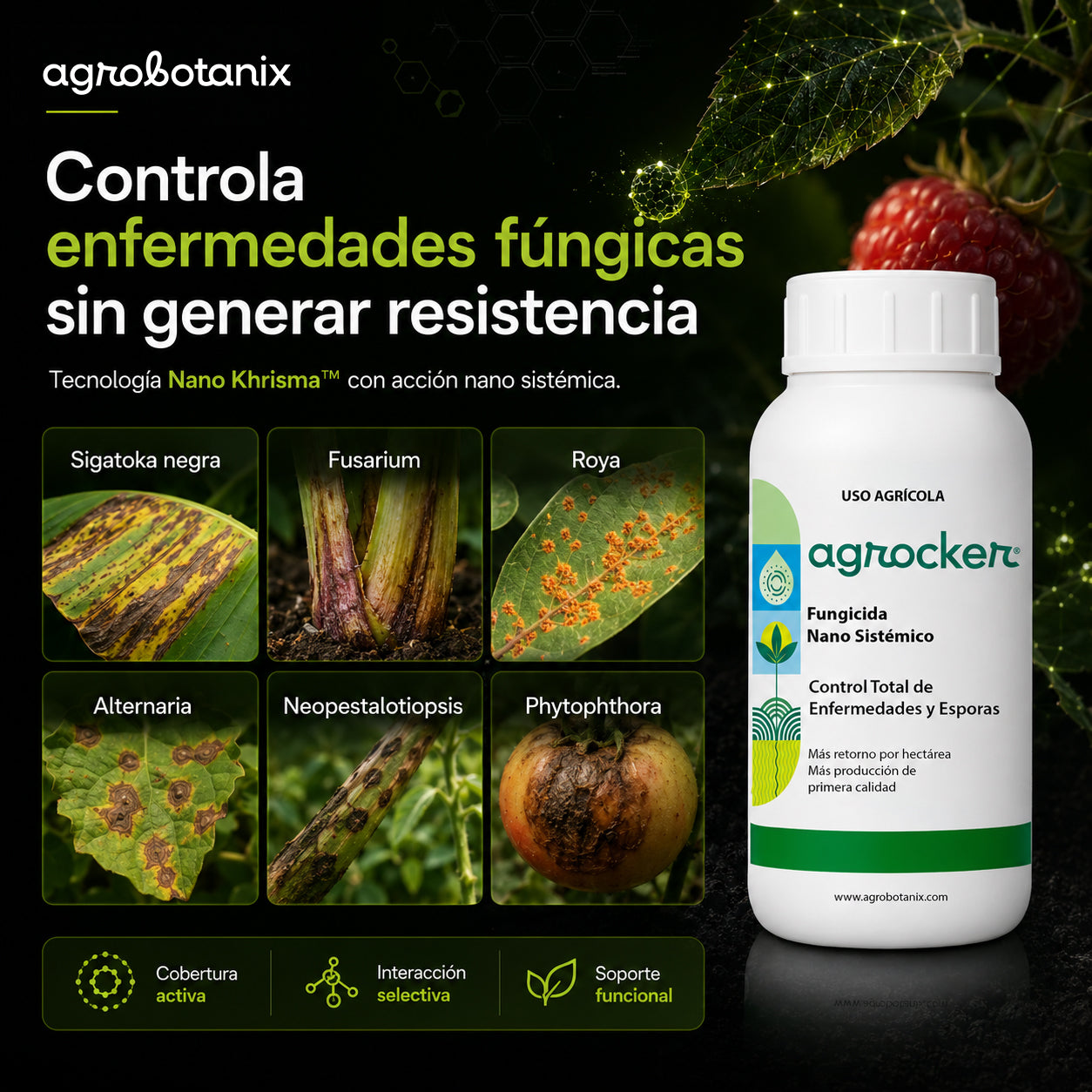 Agrocker - Fungicida Nano Sistémico