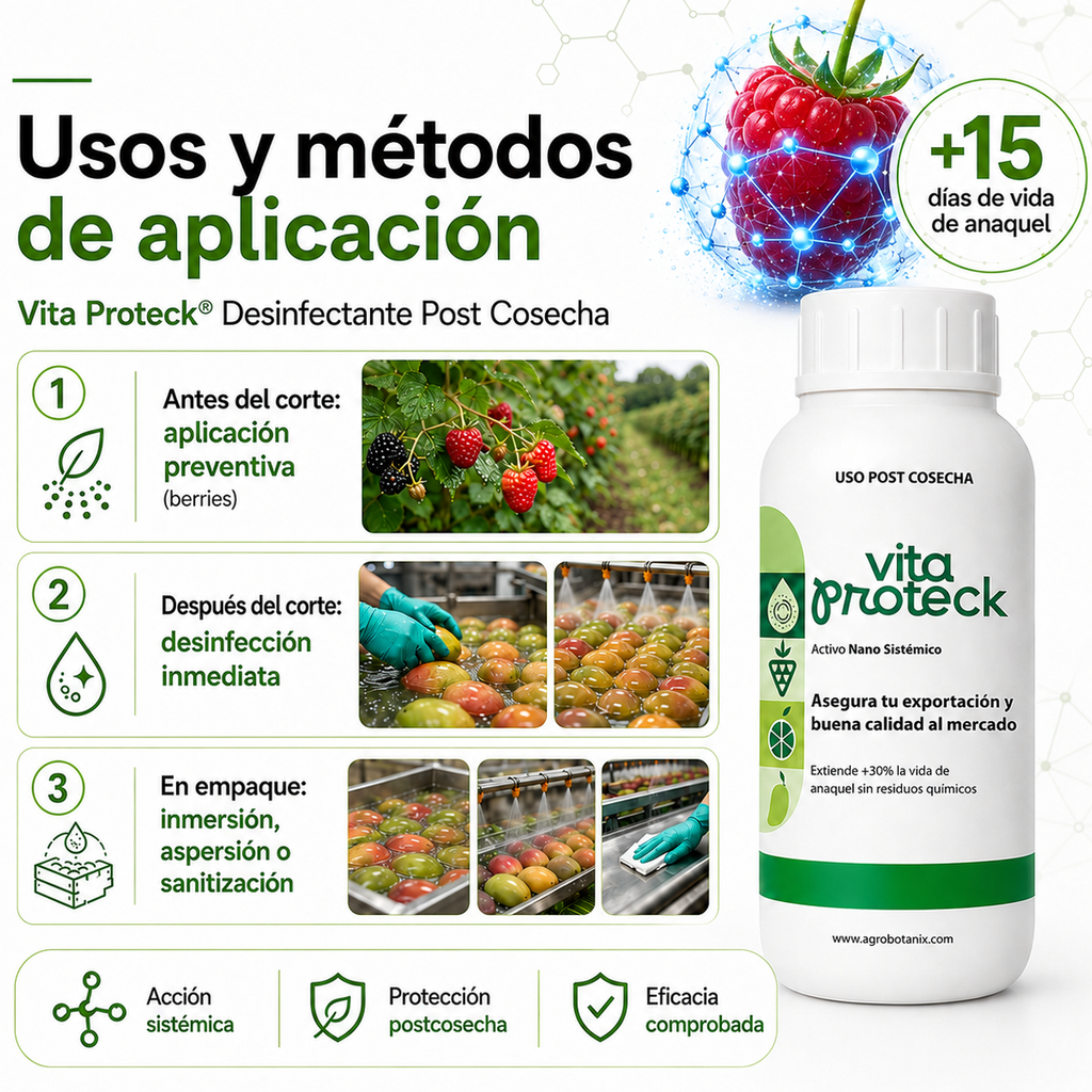 Vita Proteck - Desinfectante Post cosecha