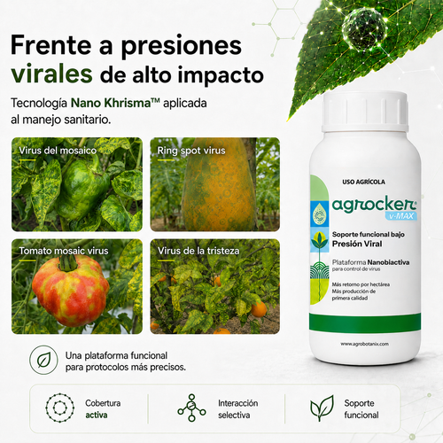 Agrocker v-Max - Virucida Nano Particulado