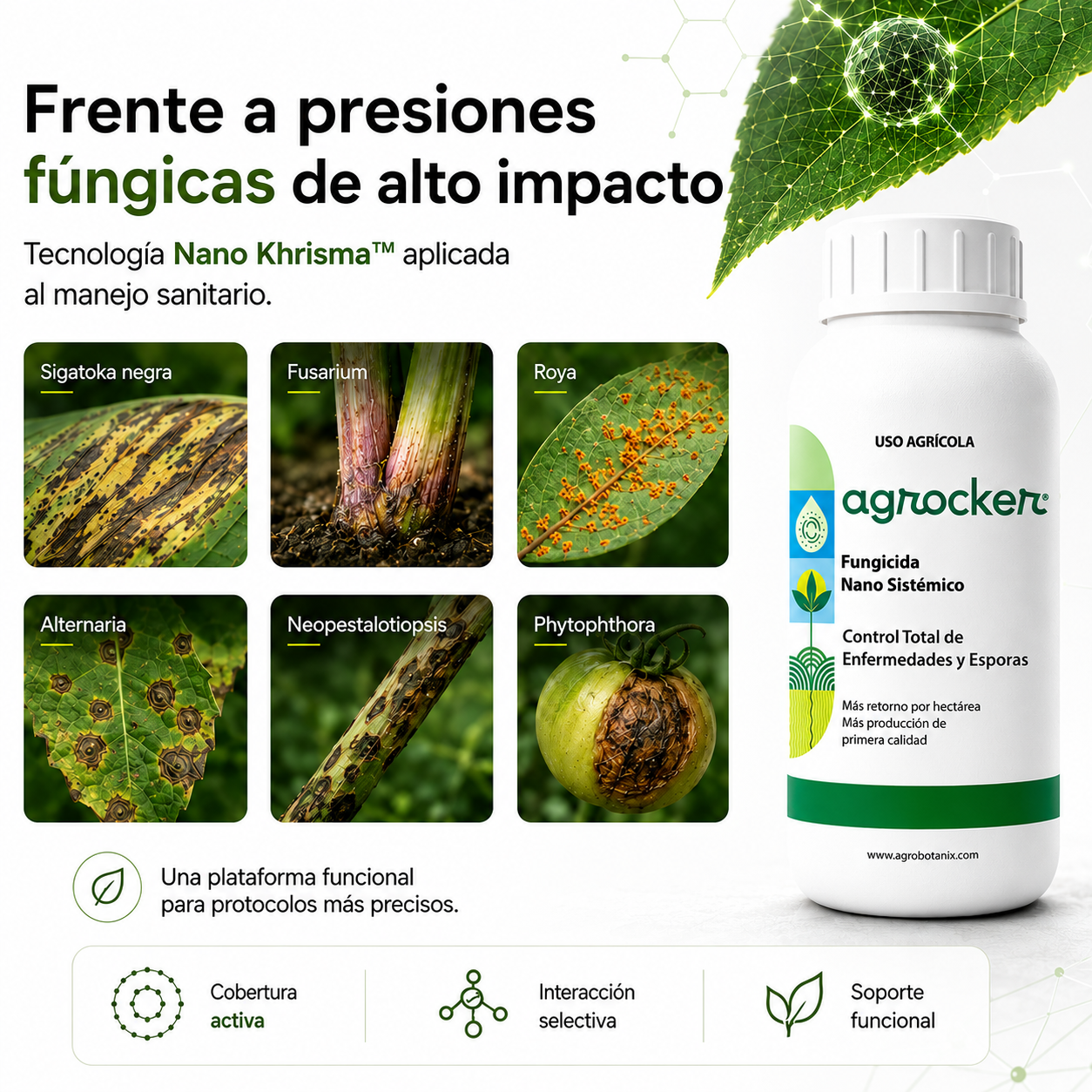 Paquete tecnológico (Agrocker + Biorenace + Vita Proteck)