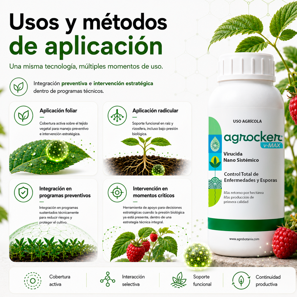 Agrocker v-Max - Virucida Nano Sistémico