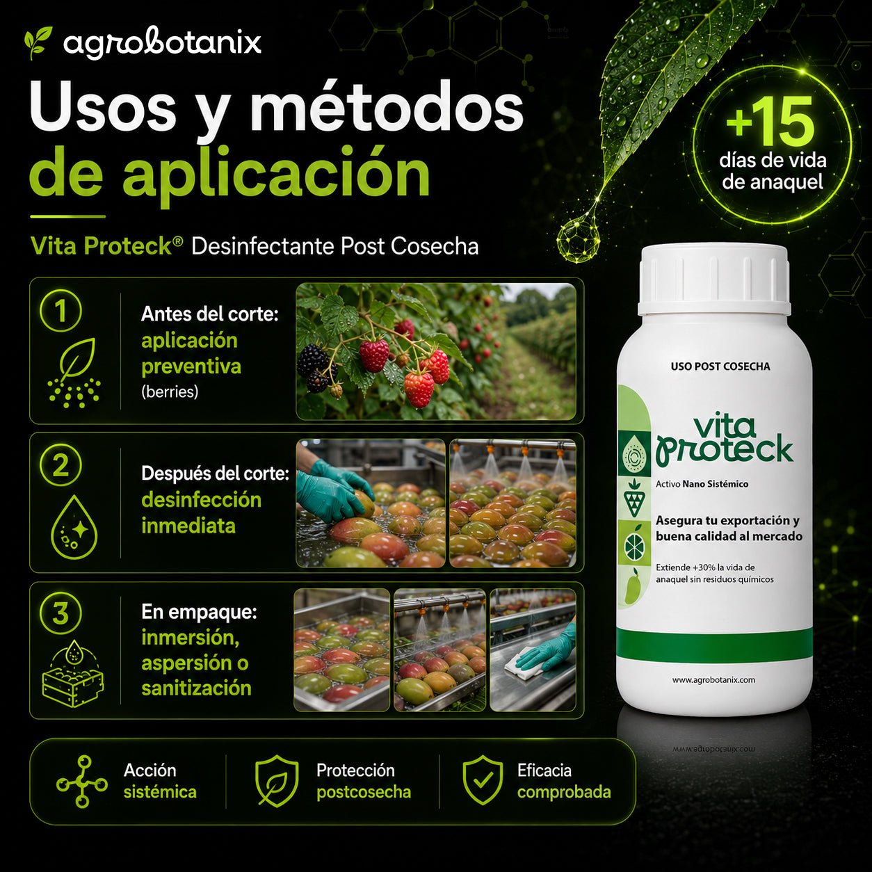 Vita Proteck - Desinfectante Post cosecha